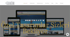 Desktop Screenshot of ekinyazilim.com